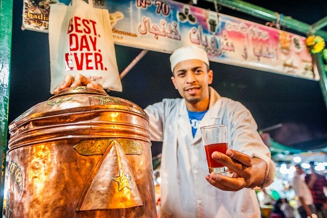 Evening Marrakech: Gastronomic and Market Tour Inside the Medina - Riad Zitoun Jdid and the streets beyond the square