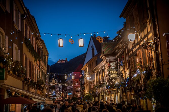 Excursion to Colmar and Ribeauvillé to the Christmas market - The ride from Basel to Ribeauvillé
