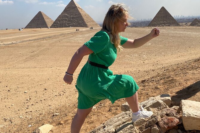 Explore Giza Pyramids,Sphinx, Museum,Lunch and Bazaar from Cairo - Starting at the Giza Pyramids at 8:00 am