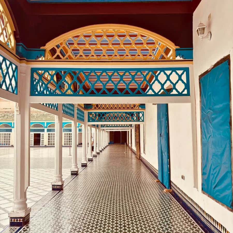 Explore Marrakech: Majorelle, YSL, Monuments & Markets - Bahia Palace and the pleasure of looking up