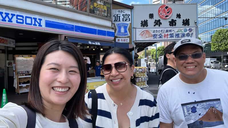 【Family pack】Tokyo: Tsukiji fish market food tour - Three hours among fish shops and food stalls