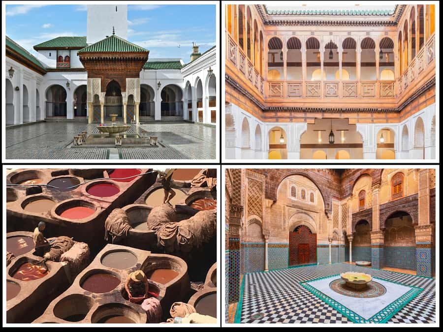 Fes: Royal Palace, Madrasa, Tannery & Souks and Medina Tour - Bou Inania and Al Attarine: Fes’s decorated schools