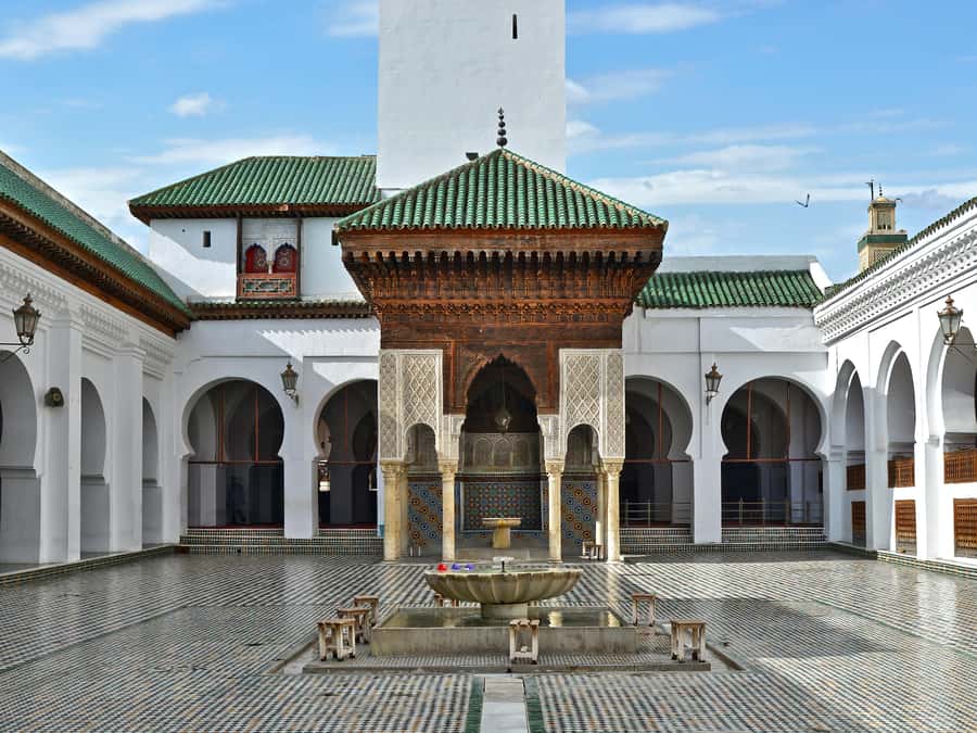 Fes: Royal Palace, Madrasa, Tannery & Souks and Medina Tour - Golden gates and the Mellah