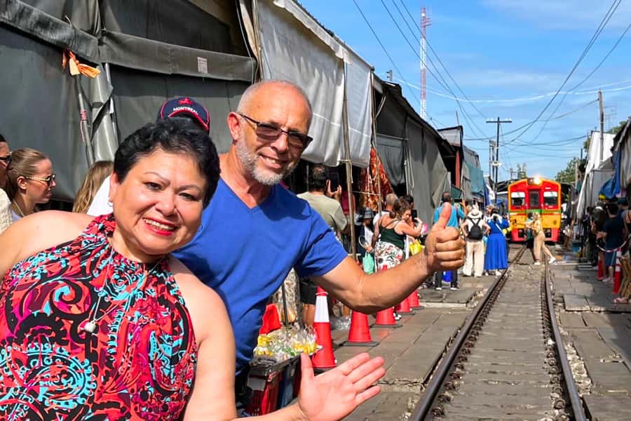 Floating and Railway Market with Waterfall Option: Private - Why this western Thailand day takes so long