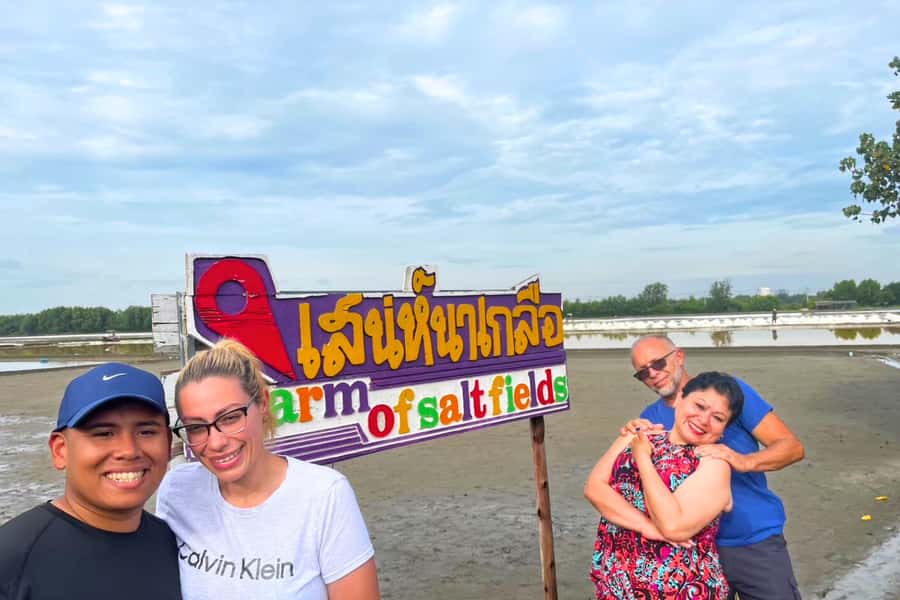 Floating and Railway Market with Waterfall Option: Private - A train ride into Mae Klong Railway Market
