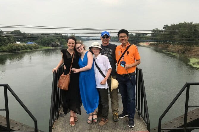 Floating and Railway Markets and Erawan Waterfall (Group Tour) - Damnoen Saduak by motorboat