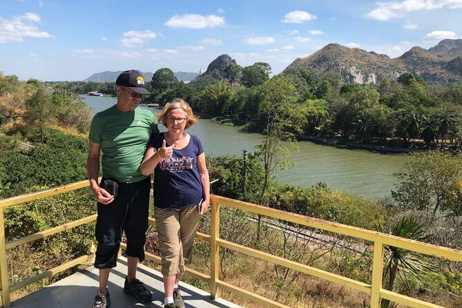 Floating and Railway Markets and Erawan Waterfall (Group Tour) - Mae Klong Railway Market and the train ride