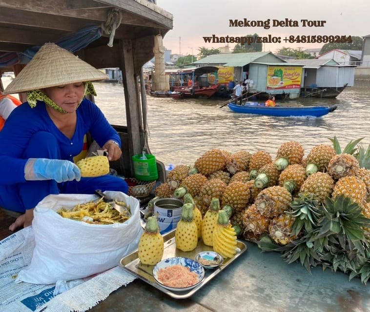 floating market boat trip everyday - Fruit gardens and cocoa plants