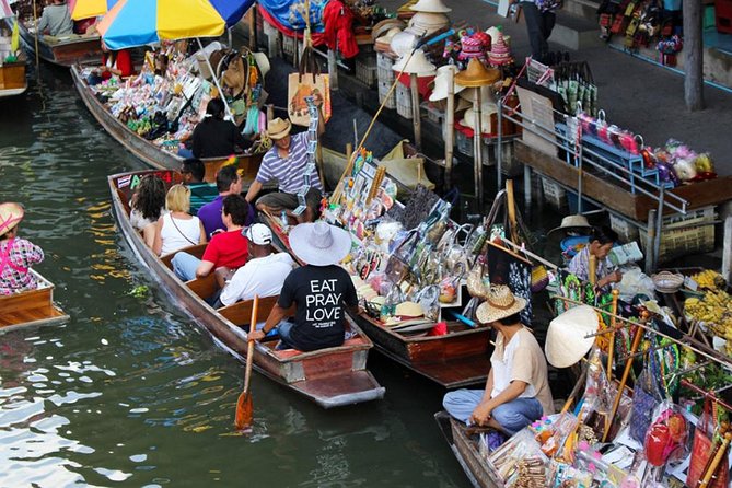 Floating Market Damnoen Saduak and Meklong Railway Market: Half Day Tour - The two-hour Damnoen Saduak canal ride