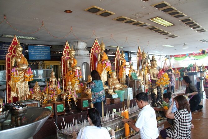 Floating & Railway Markets and Erawan Waterfall [Optional Luxury] - Sunset at the River Khwae Bridge