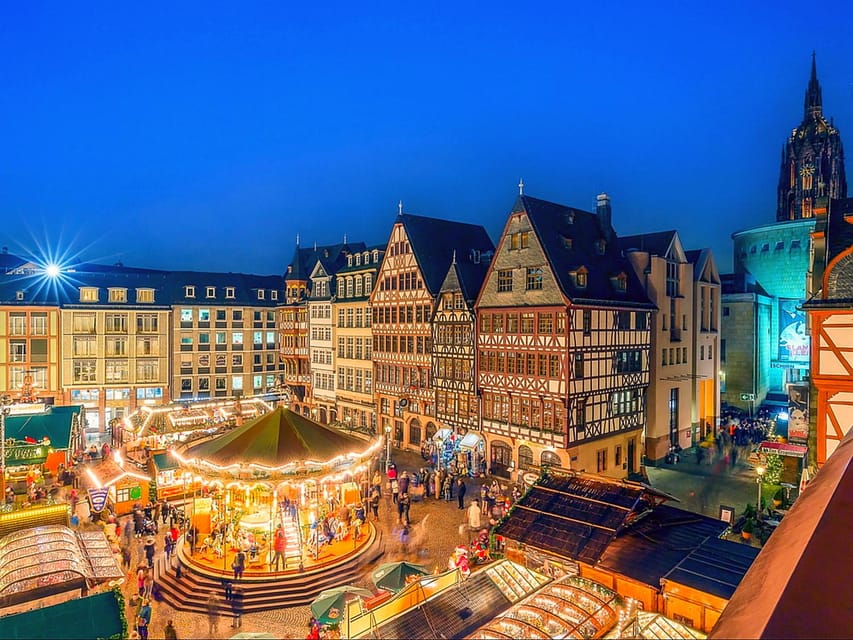 Frankfurt: Christmas Market & Old Town Tour 60 min-daily 16:00-in German - Why this short Frankfurt walk works