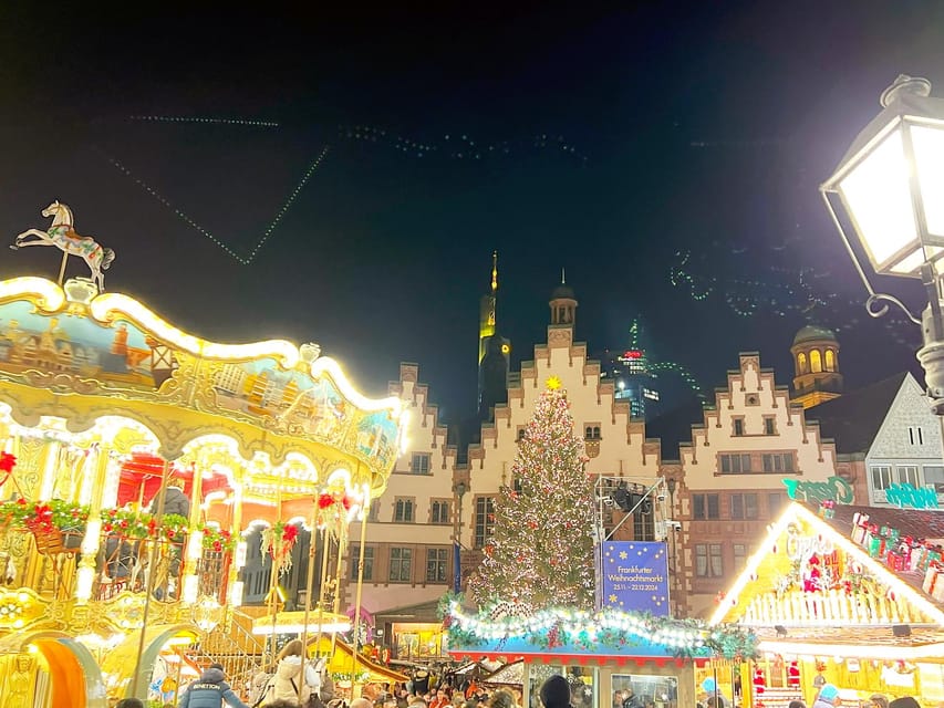Frankfurt: Christmas Market & Old Town Tour 60 min-daily 16:00-in German - Haus Wertheym and the edge of Römerberg