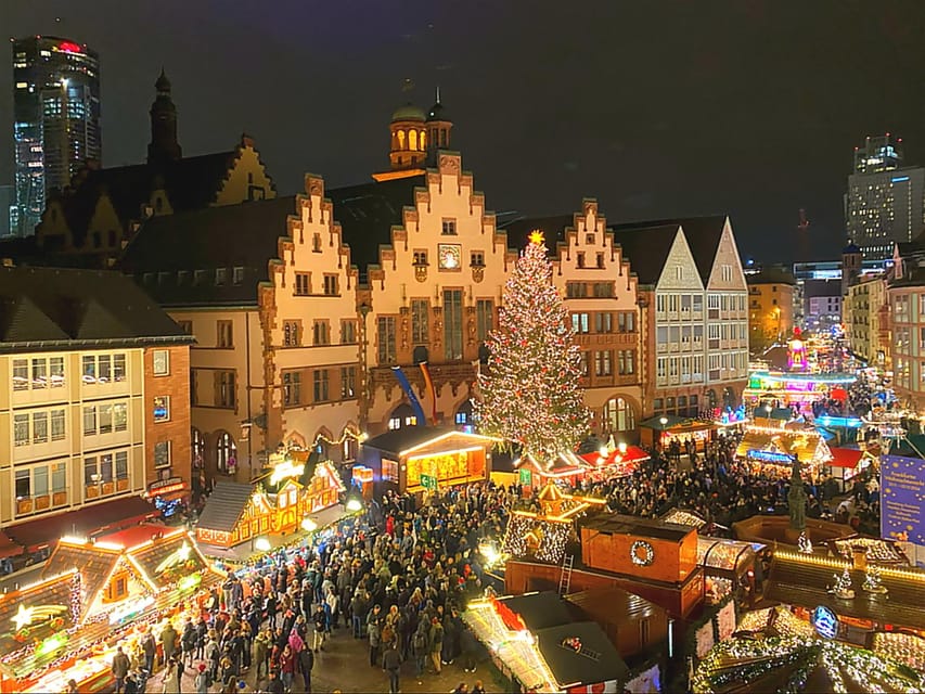 Frankfurt: Christmas Market & Old Town Tour 60 min-daily 16:00-in German - Meeting at St. Paul’s Church