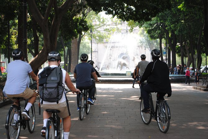 Frida Kahlo VIP [Museum Tickets Included] Bike, Markets & Churros - Arriving at the Frida Kahlo Museum