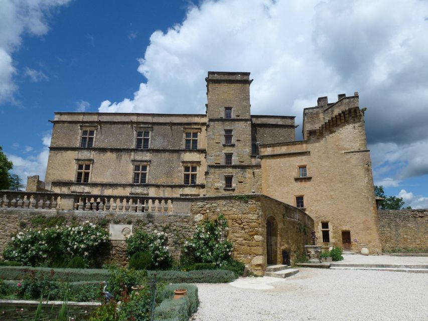 From Aix-en-Provence: Luberon Market & Villages Day Tour - Fontaine de Vaucluse and the changing final stop