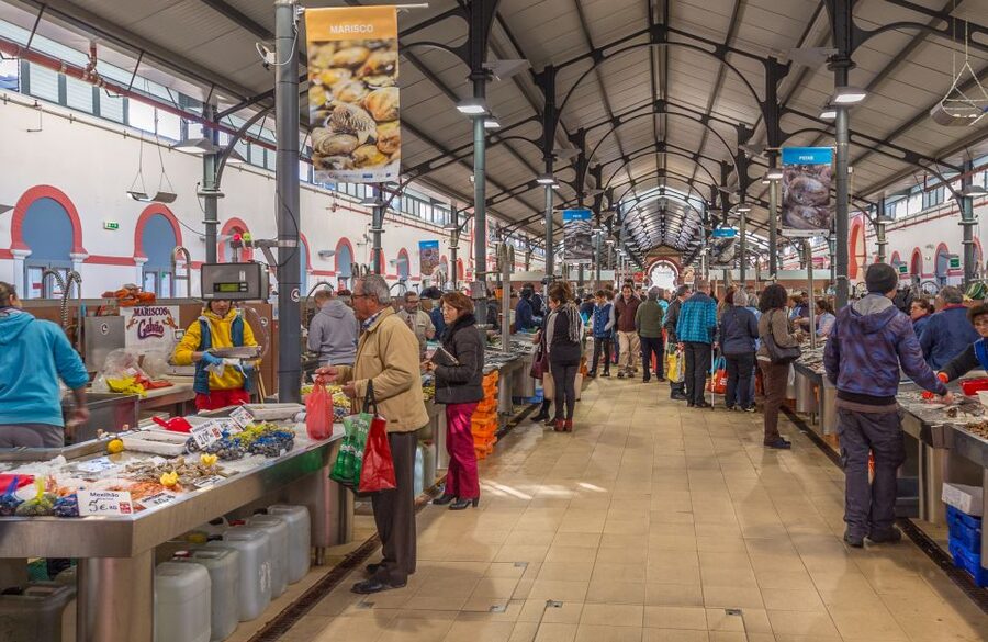 From Algarve Coast: Day Trip by Bus to Loule Market - The covered market and its local character