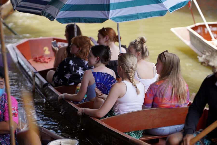 From Bangkok: Floating Market and Ayutthaya Guided Day Tour - Damnoen Saduak by paddle boat