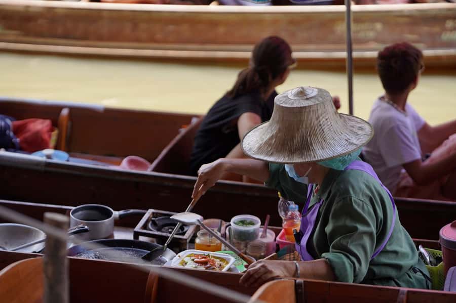 From Bangkok: Floating Market and Ayutthaya Guided Day Tour - Wat Lokayasutha and the reclining Buddha