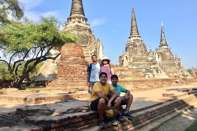 From Bangkok : Floating market, Kanchanaburi, Ayutthaya (3 days) - Day three: Ayutthaya’s temples and water views