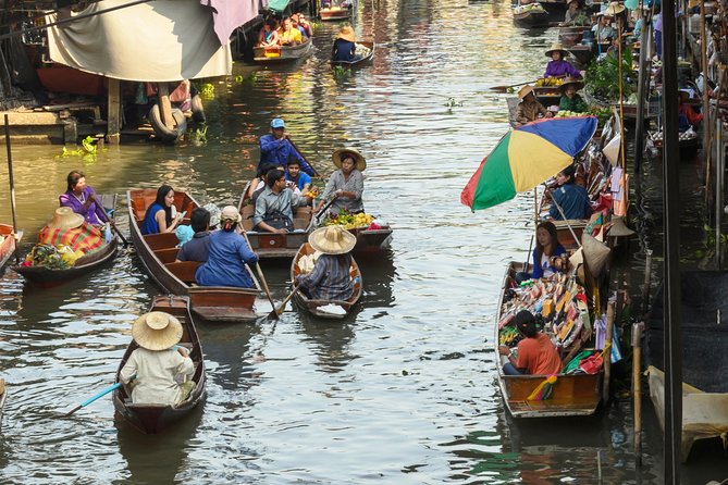 From Bangkok : Kanchanaburi Tour with Floating market Visit - Death Railway Museum, Krasae Cave, and the train ride