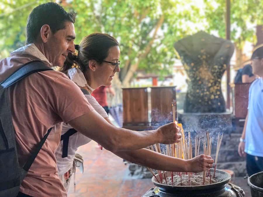 From Bangkok: Markets and Ayutthaya Tour - Maeklong Railway Market and the train that cuts through it