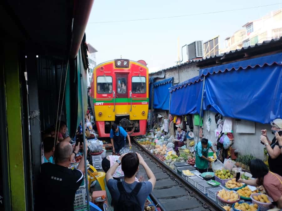 From Bangkok: Private Railway and Floating Market Tour - Key points at a glance