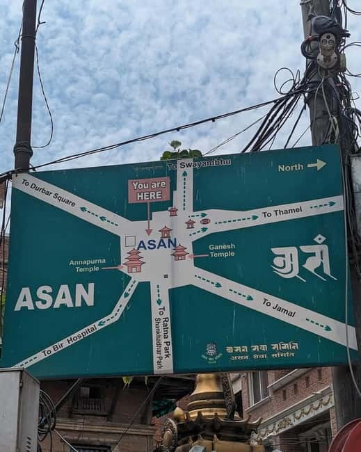 From Bazaar to Hippie Hub: Ason & Freak Street in Kathmandu - Walking from Thamel toward Asan Bazaar