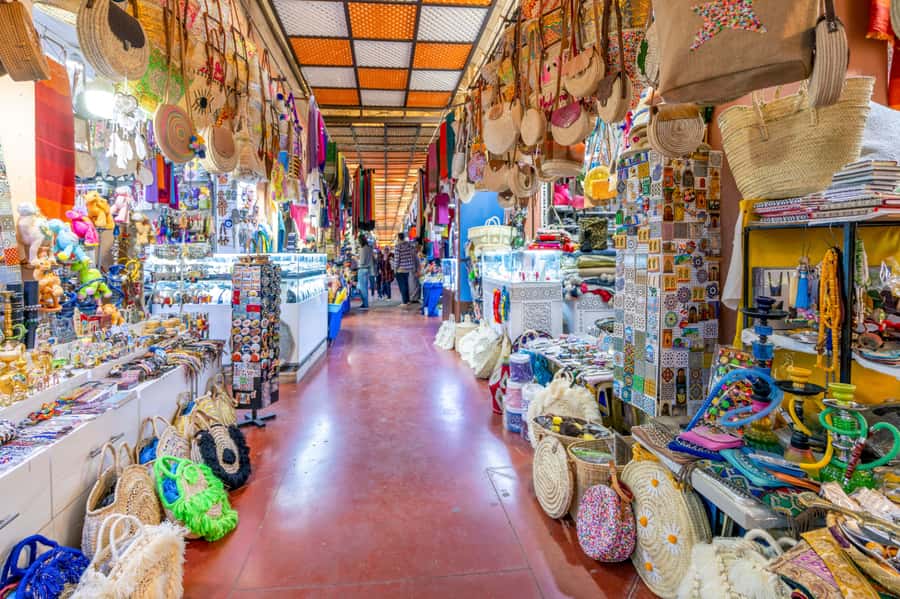 From Taghazout or Agadir: Souk El Had Guided Tour in Agadir - Entering Souk El Had with a local guide