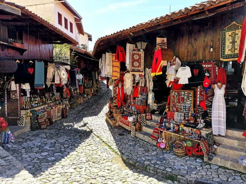 From Tirana/Durres/Golem: Kruja Castle & Old Bazaar Tour. - Arriving in Kruja and getting your bearings
