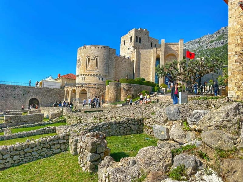 From Tirana: Kruja Castle, Old Bazaar & Sari Salltik View - Key points at a glance