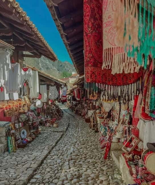 From Tirana/Shkoder: Kruja Castle, Old Bazaar, Sari Salltik - Key points at a glance