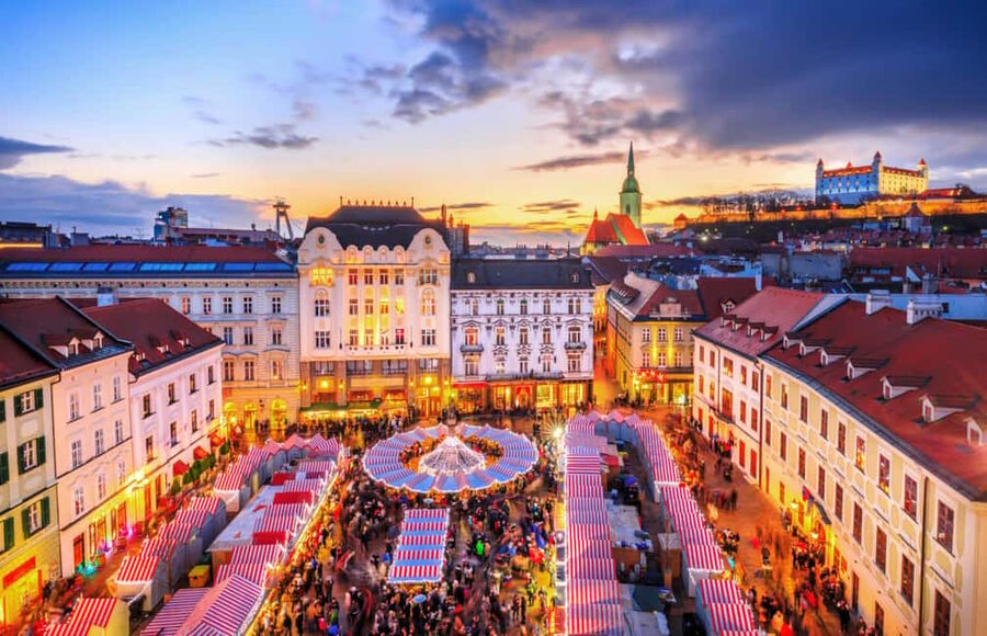 From Vienna: Bratislava Christmas Markets Guided Tour - Why Bratislava makes a good Christmas day trip from Vienna