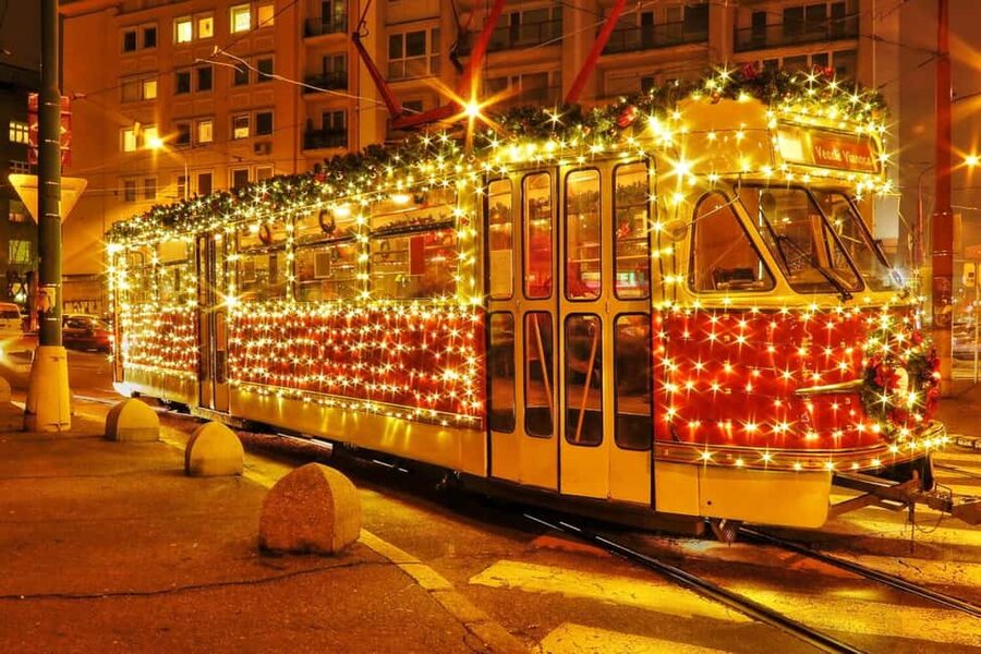 From Vienna: Bratislava Christmas Markets Guided Tour - Bratislava Castle, views, and one hour of free time