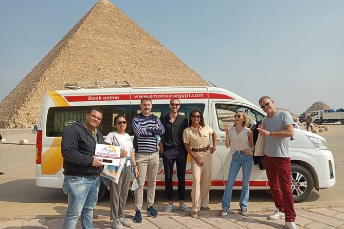 Full Day: Giza Pyramids, Egyptian Museum & Khan Khalili Bazaar Tour - The Sphinx and Valley Temple: the close-up moment