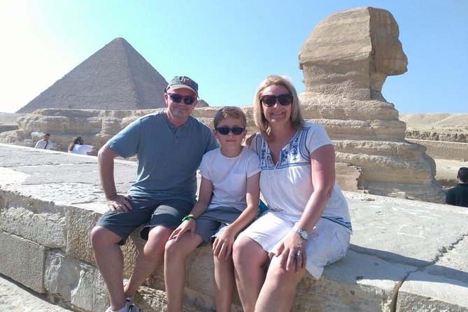 Full Day Private Tour Giza Pyramids Sphinx, Camel Ride, Egyptian Museum & Bazaar - Giza Pyramids: scale first, detail second