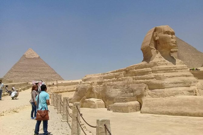 Full Day Private Tour Giza Pyramids Sphinx, Camel Ride, Egyptian Museum & Bazaar - Khan El-Khalili for the final hour