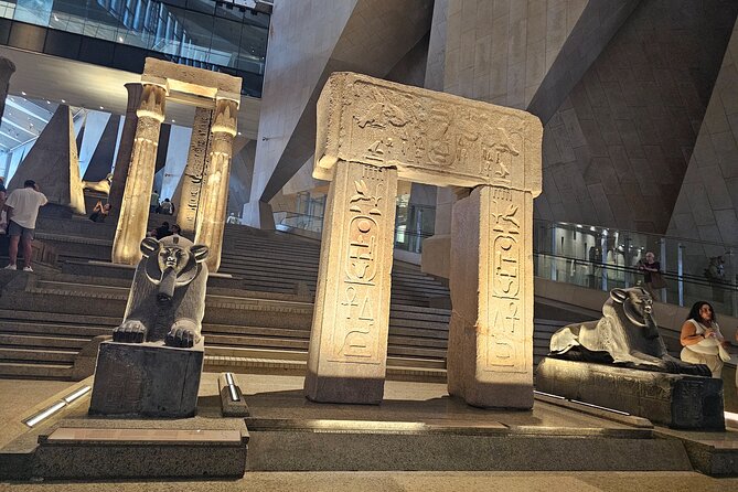 Giza Pyramids, Grand Egyptian Museum and Bazzar Market Tour - Three hours inside the Grand Egyptian Museum