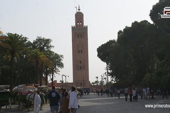Guided Shared Day Trip Agadir to Marrakech medina & souks - Koutoubia Mosque and Marrakech’s early Islamic style