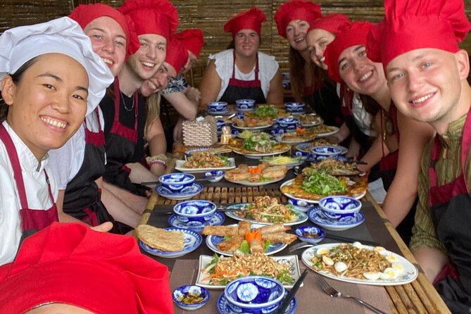 Hoi An Cooking Class(Local market,Basket Boat,Fishing & Cooking) - Into the Bay Mau nipa palm forest