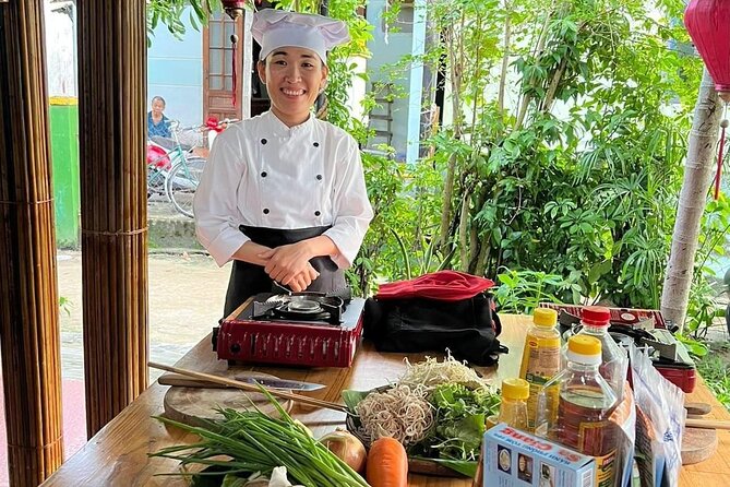 Hoi An Cooking Class(Local market,Basket Boat,Fishing & Cooking) - Cooking several Vietnamese dishes