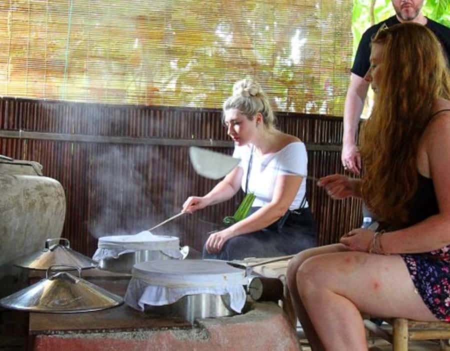 Hoi An Cooking Class - Local Market Experience -River Cruise - Cam Thanh Eco-Coconut Village and the round boats