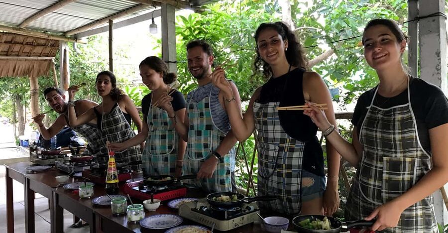 Hoi An : Vegan Cooking Class - Market & Coconut Basket Boat - Key points at a glance