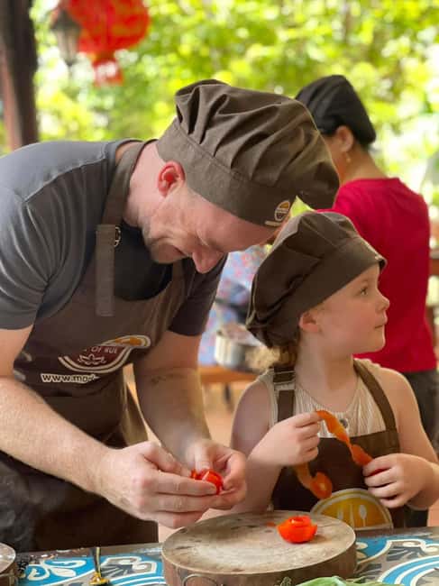 Hue City: Cyclo, Market Tour & Cooking Class at Madam Thu - The meal afterward is a real part of the value