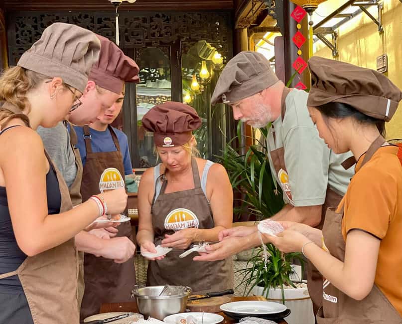 Hue City: Cyclo, Market Tour & Cooking Class at Madam Thu - Booking details that affect your day