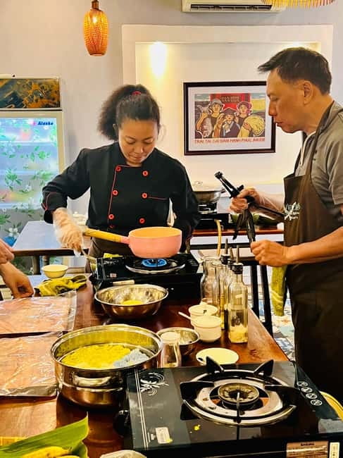 Immersive Cooking Class & Market Tour By Local Chef+Cookbook - The sit-down meal makes the lesson worthwhile