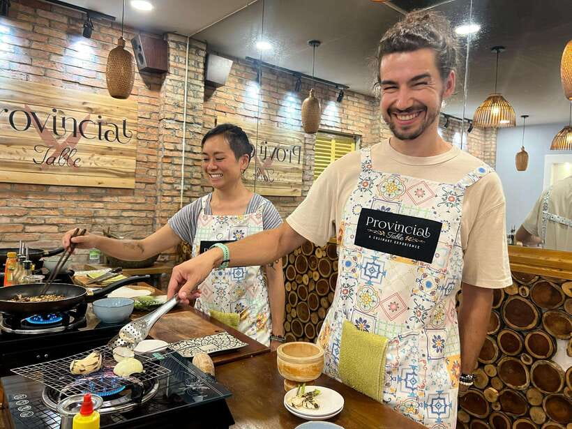 Immersive Cooking Class & Market Tour By Local Chef+Cookbook - Vegetarian requests and family suitability