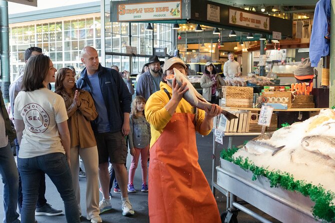 Insider's Breakfast and Culture Tour of Pike Place Market - The first bites: coffee, doughnuts, and market atmosphere