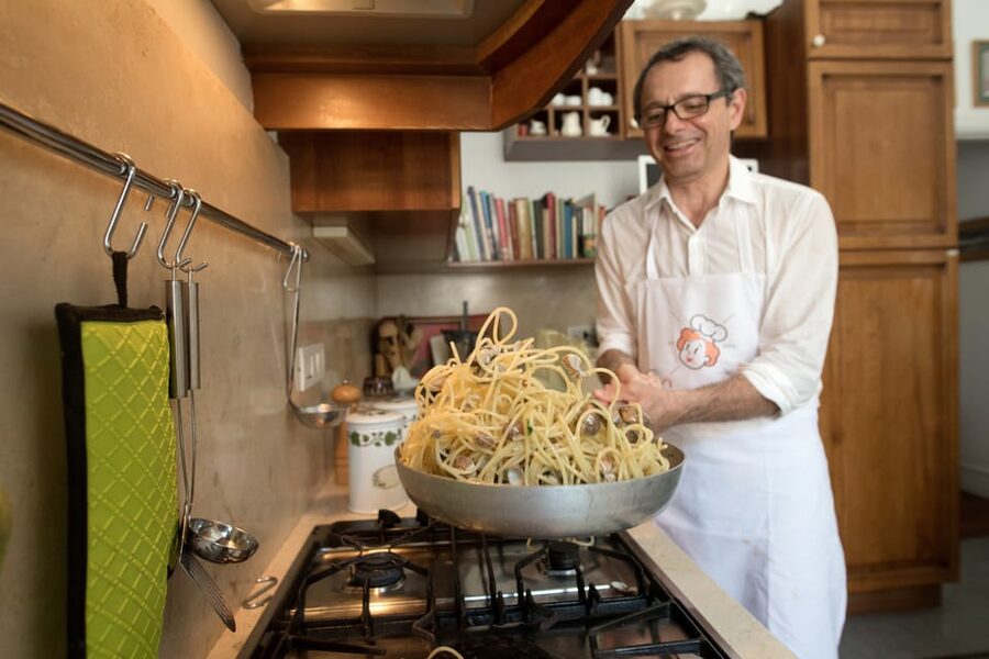 Ischia: Market Tour & Cooking Class at a Local's Home - Eating the food you helped prepare