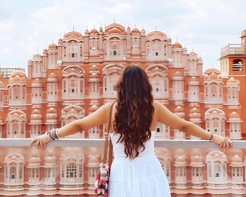 Jaipur: Half-Day Guided Sightseeing Tour with Flower Market - Private transport, from tuk-tuk to air-conditioned car