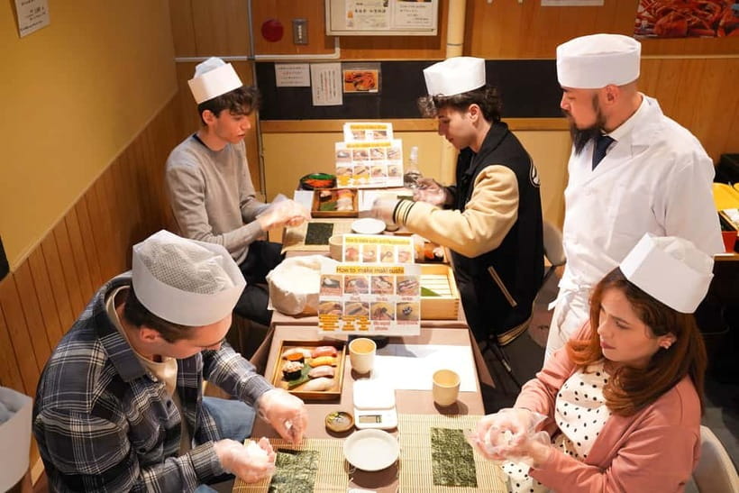 Kanazawa: Sushi Making Experience at Oumicho Market - Key points to know before booking